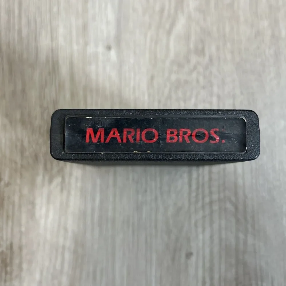 Mario Bros 1983 Atari 2600 Game Cartridge w/ Instruction Manual Nintendo Tested